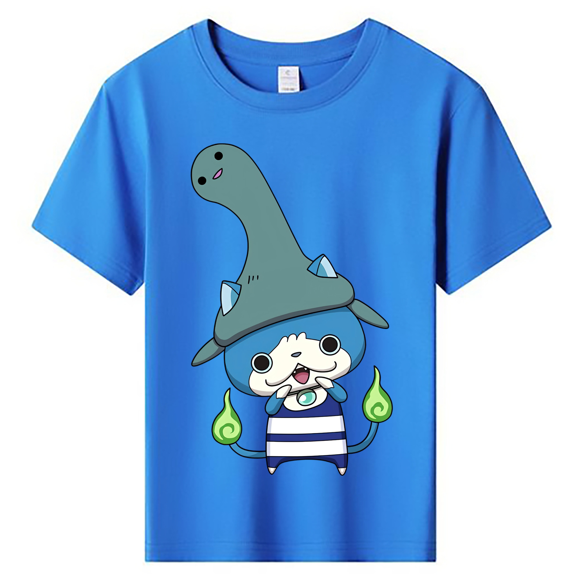 （画像用） 妖怪ウォッチ Yo-kai Watch 綿100％キッズTシャツ（フロントプリント）